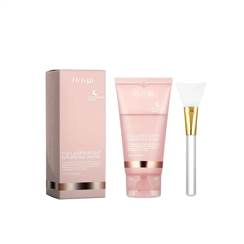 Korean Collagen™ Overnight Mask – Deep Hydration & Peel-Off Night Care Cream (75ml)