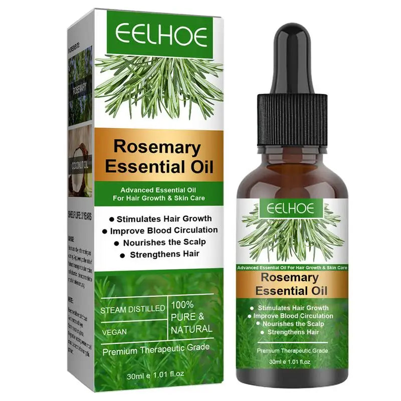 Rosemary™ Hair Growth Oil – Organic Scalp Strengthening & Nourishing Formula for Shiny, Healthy Hair