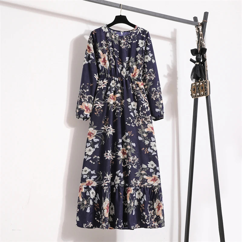 Boho™ Floral Maxi Dress – Summer Casual Elegance
