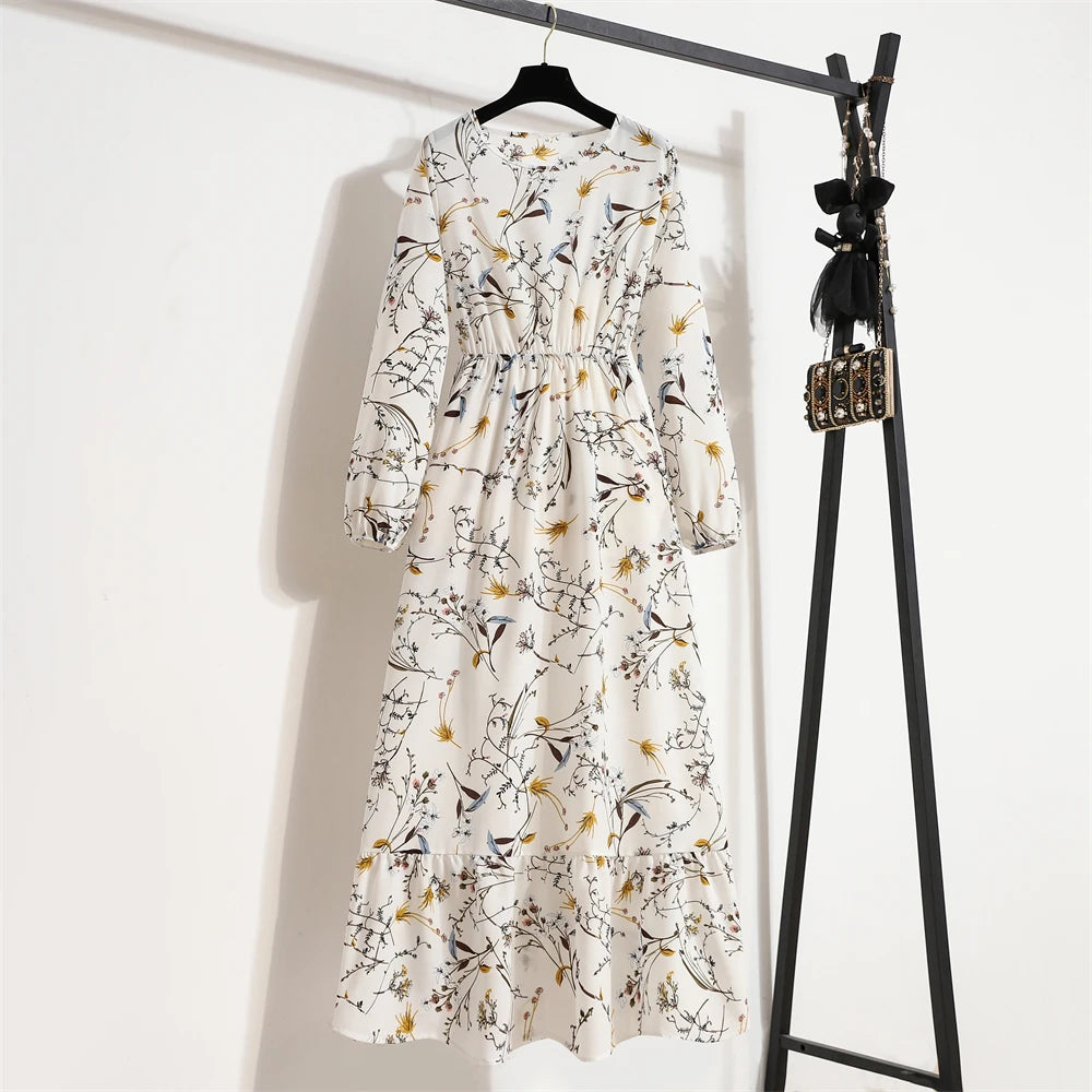 Boho™ Floral Maxi Dress – Summer Casual Elegance