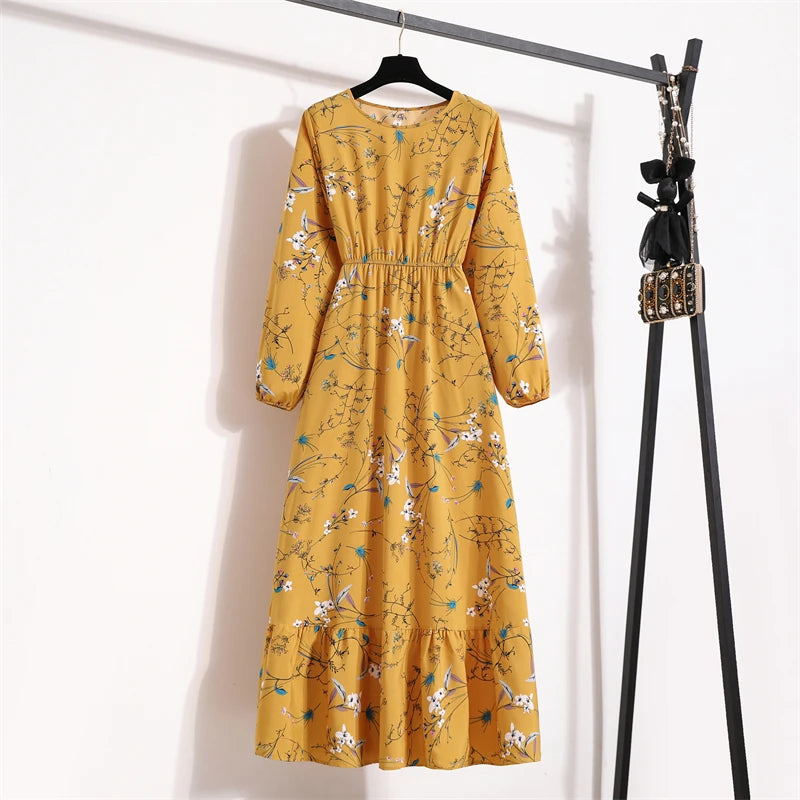 Boho™ Floral Maxi Dress – Summer Casual Elegance