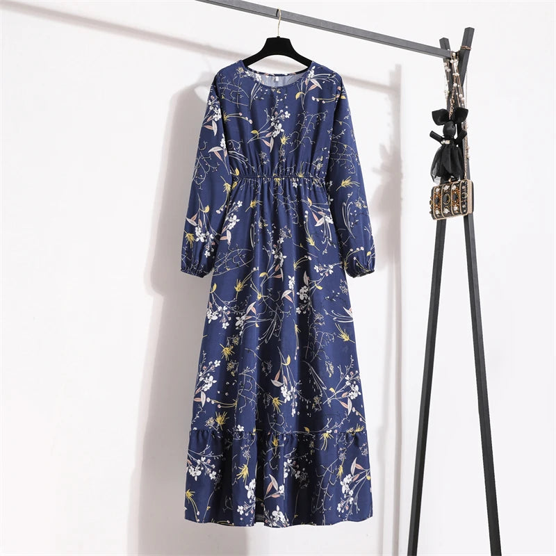 Boho™ Floral Maxi Dress – Summer Casual Elegance