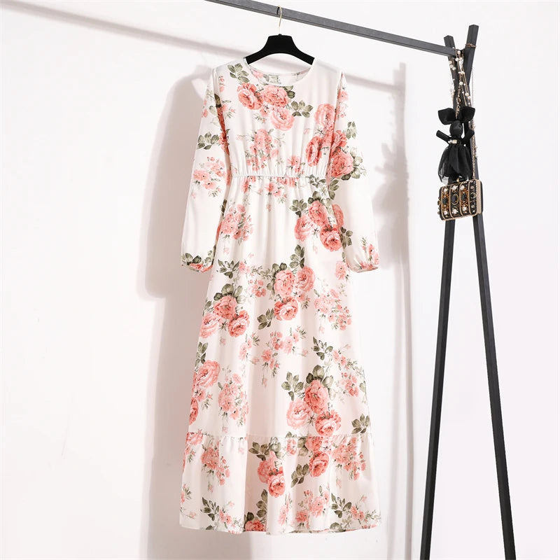 Boho™ Floral Maxi Dress – Summer Casual Elegance