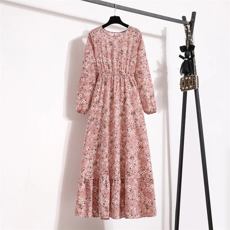 Boho™ Floral Maxi Dress – Summer Casual Elegance