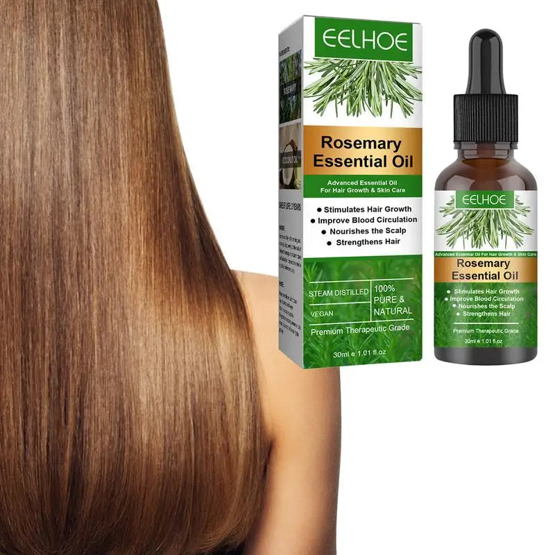 Rosemary™ Hair Growth Oil – Organic Scalp Strengthening & Nourishing Formula for Shiny, Healthy Hair