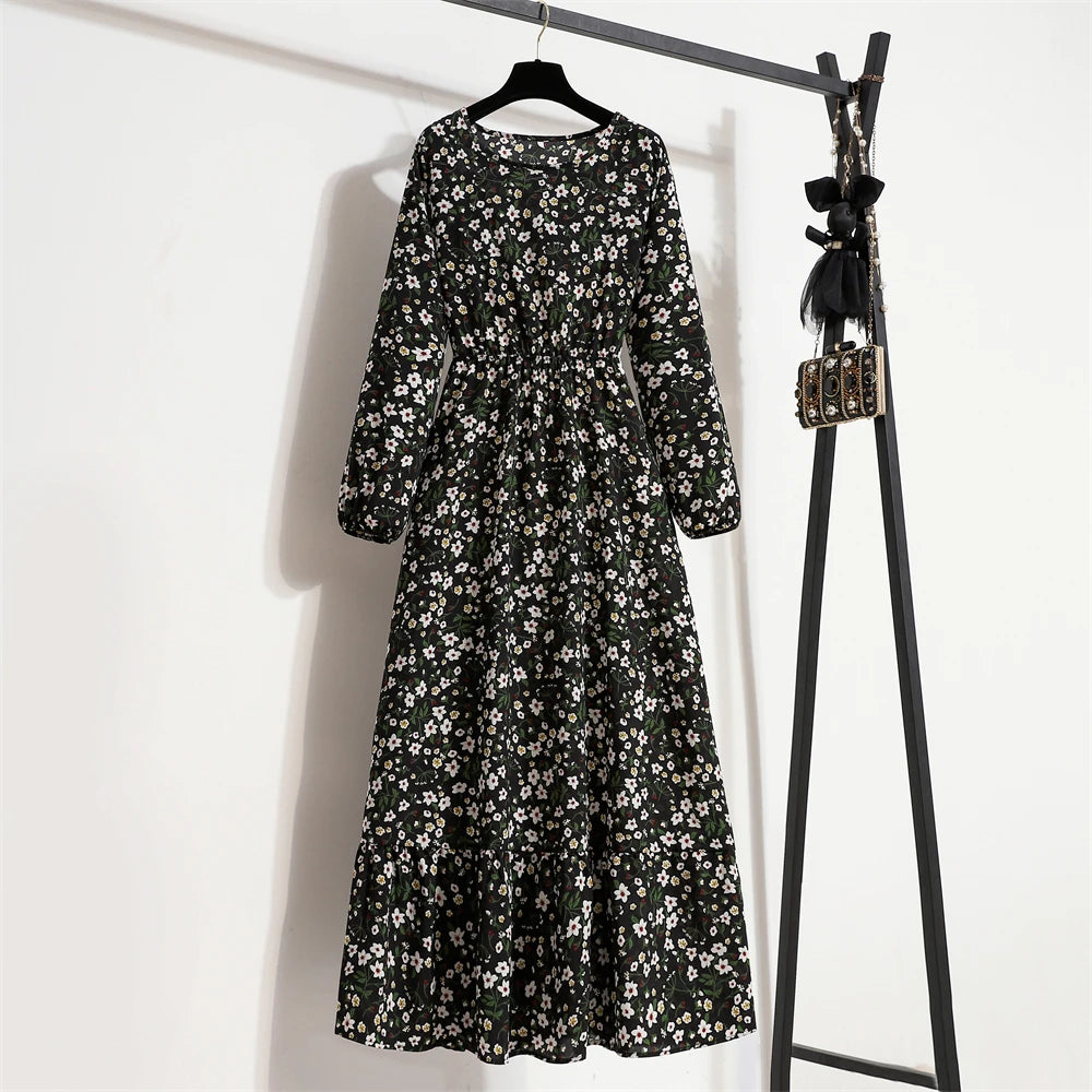 Boho™ Floral Maxi Dress – Summer Casual Elegance