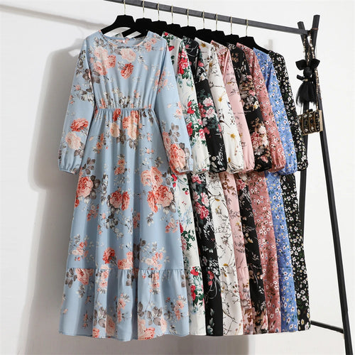 Boho™ Floral Maxi Dress – Summer Casual Elegance