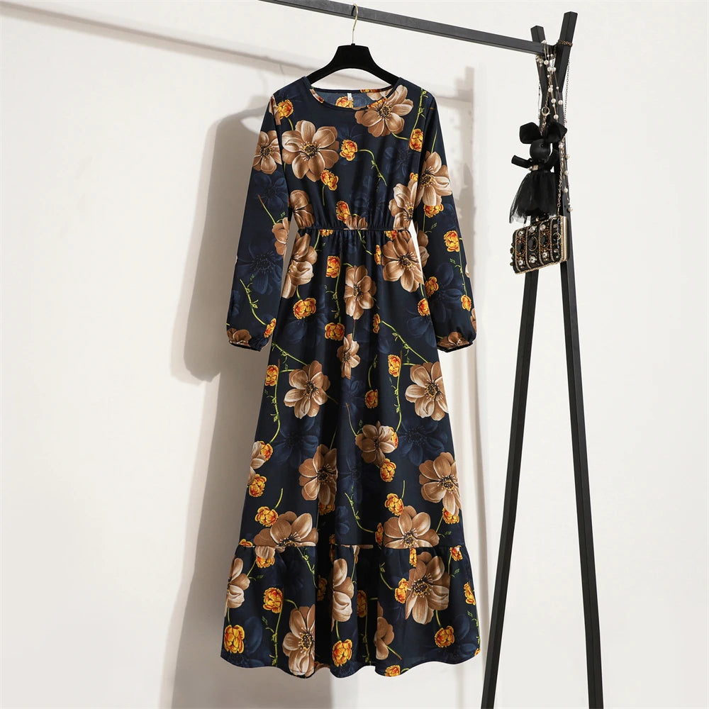 Boho™ Floral Maxi Dress – Summer Casual Elegance