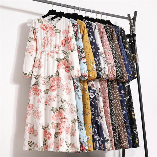 Boho™ Floral Maxi Dress – Summer Casual Elegance